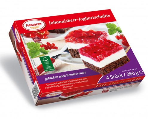 Johannisbeer-Joghurtschnitte