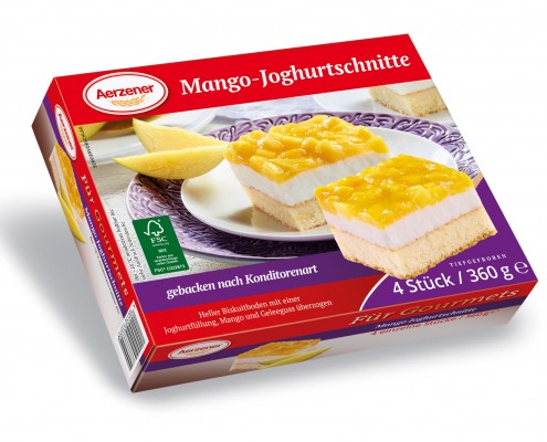 Mango-Joghurtschnitte