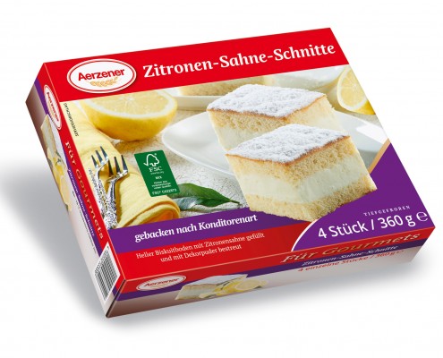 Zitronen-Sahne-Schnitte